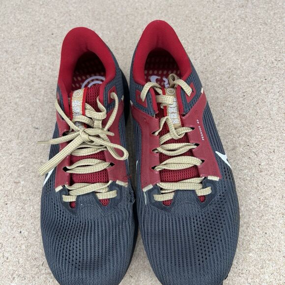 USED sz 7.5 San Francisco 49ers Niners Nike Air Zoom Pegasus 40 NFL - Picture 4 of 8